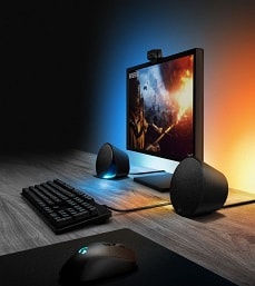 Logitech G560 – 2.1 Sound mit spielbasierter RGB-Beleuchtung