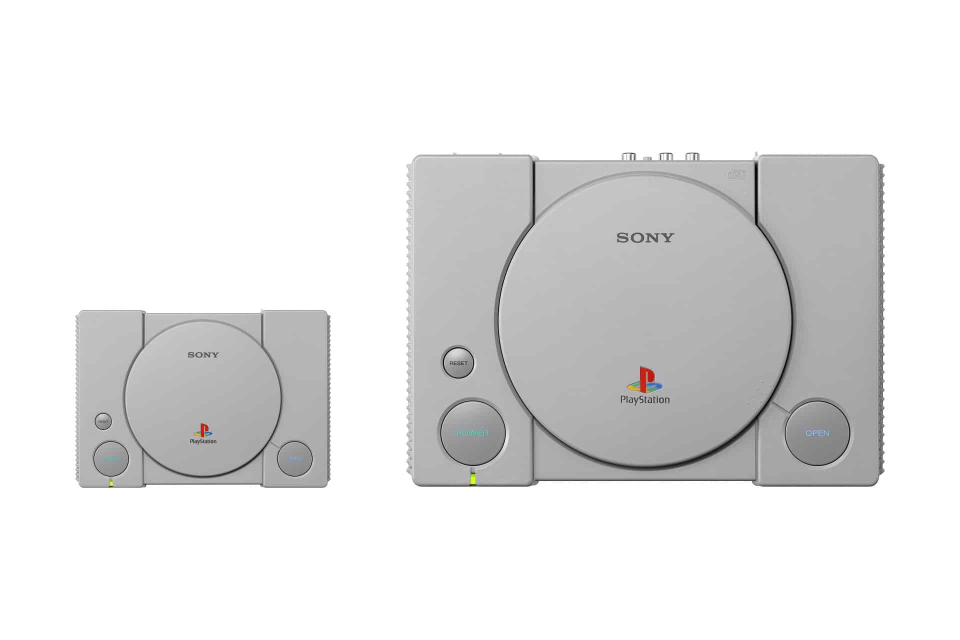 Vergleich Playstation Classic und Original