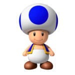 blauer Toad