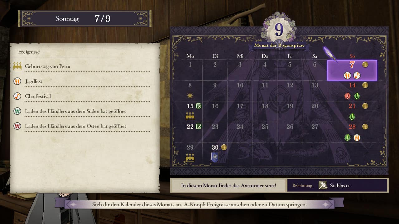Three Houses Kalender