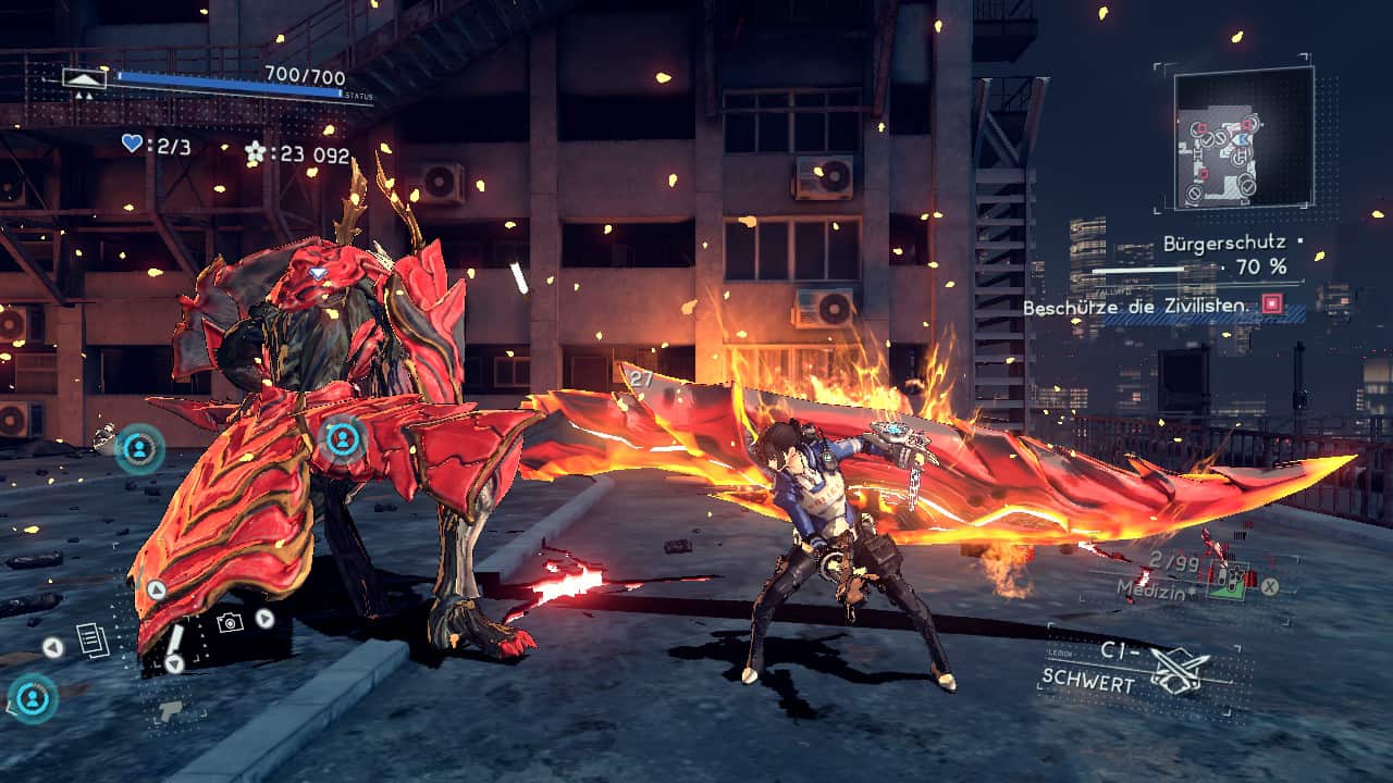 Astral Chain Kampf