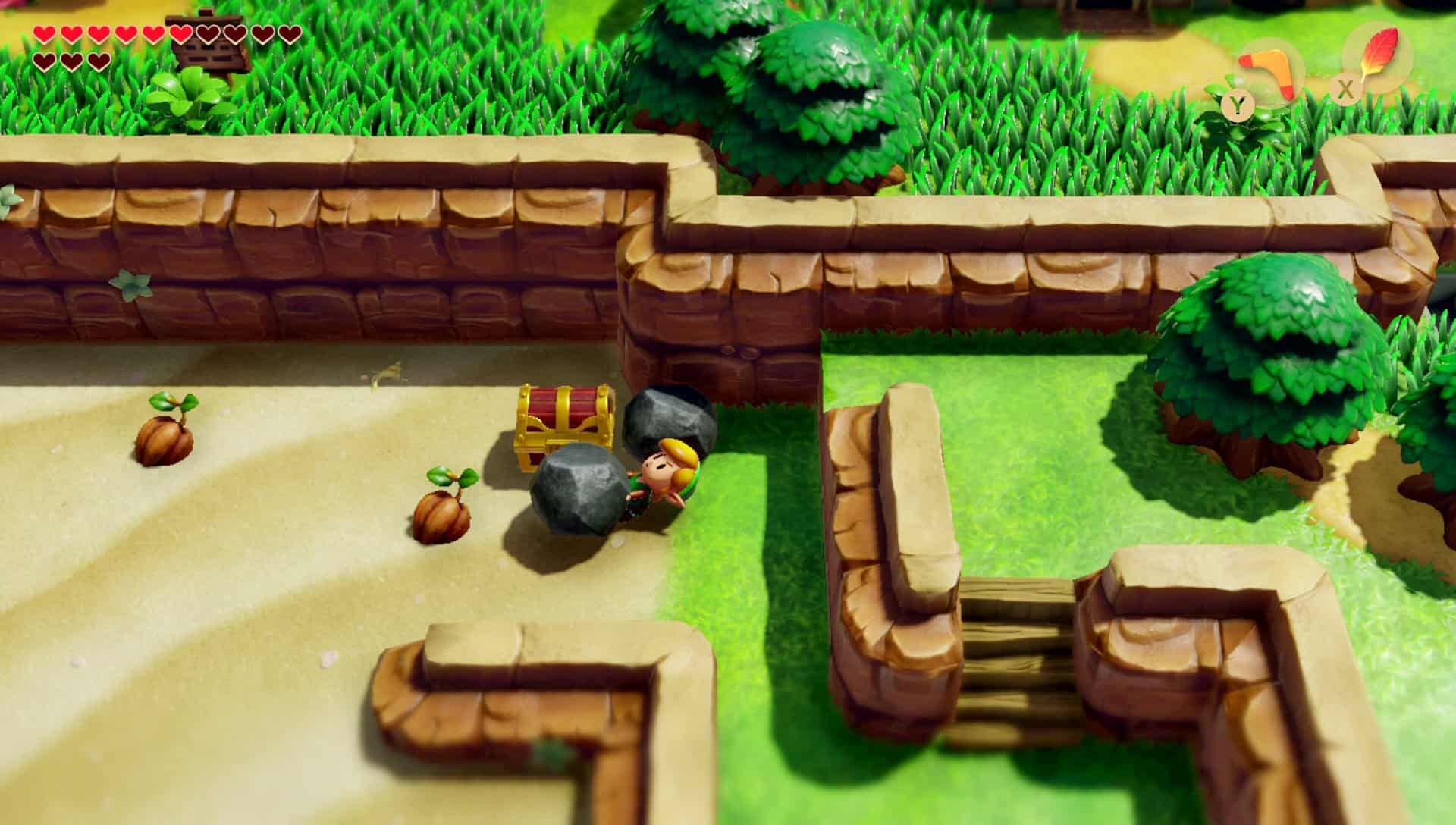 Link’s Awakening Komplettlösung Wurmpalast Schlüssel finden