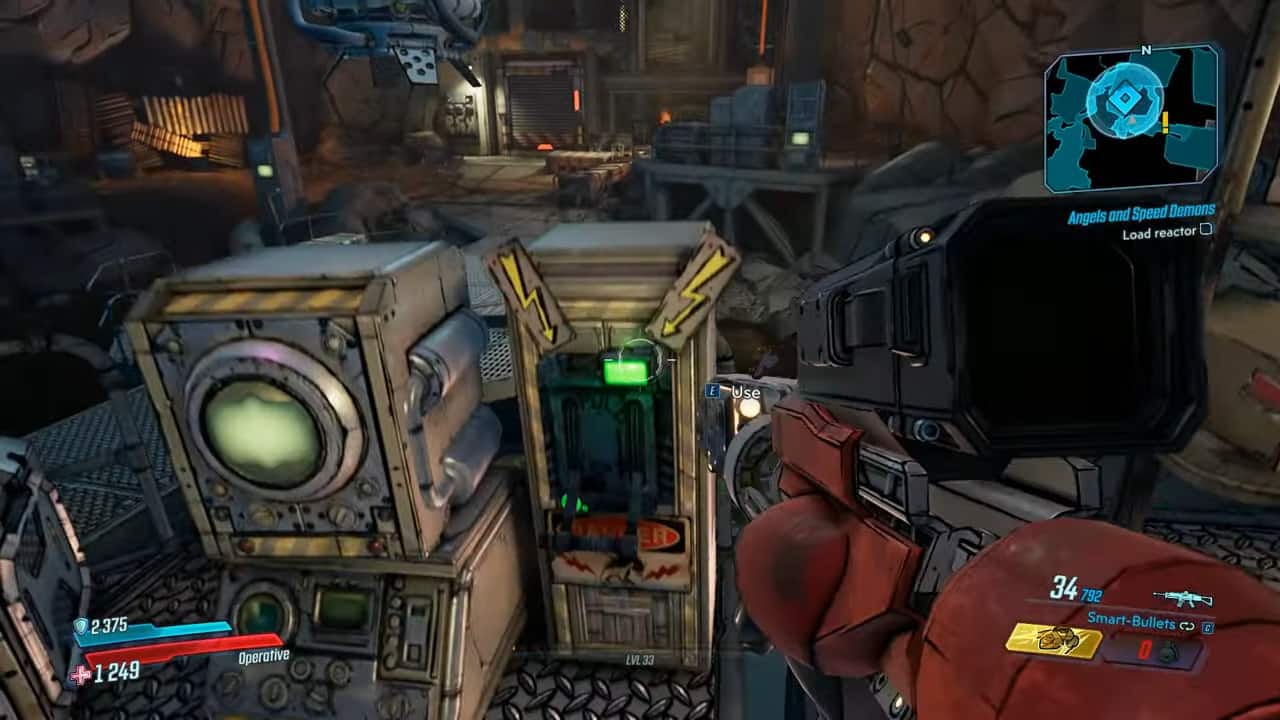 Load reactor Angels and Speed Demons Borderlands 3