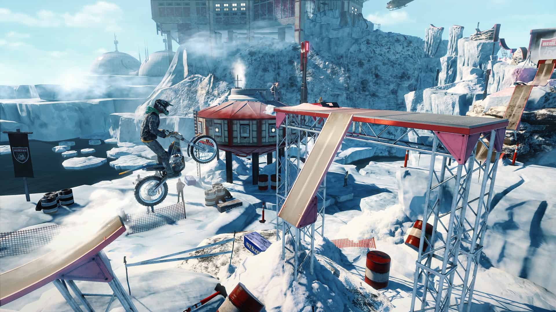 Trials Rising DLC Crash und Sunburn Screenshot